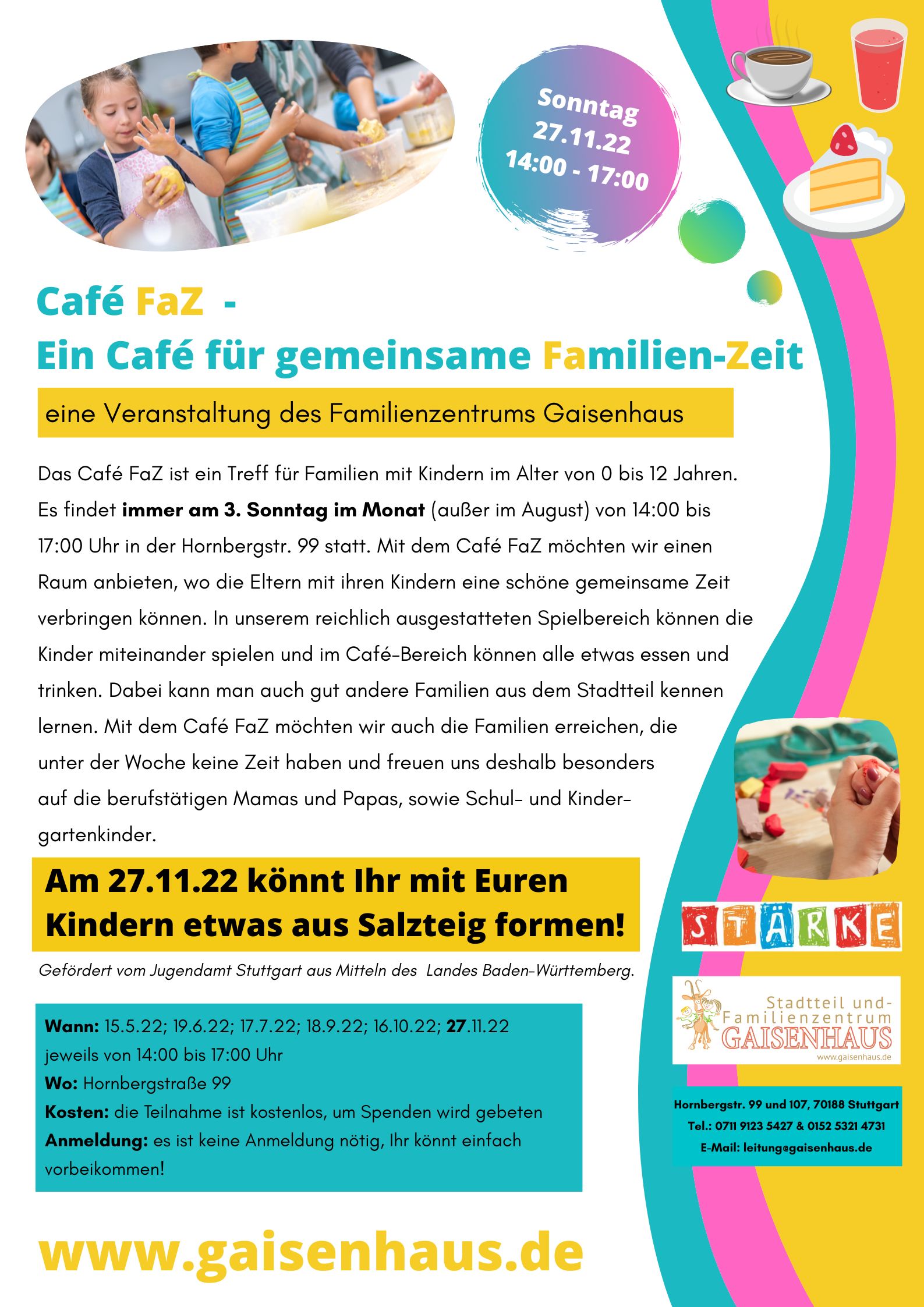 Plakat Café FaZ 27.11.2022